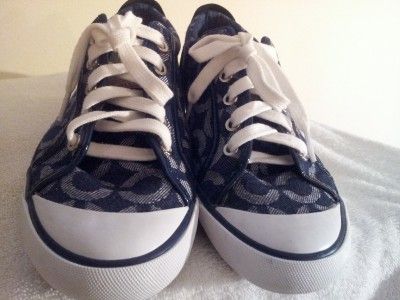 COACH BARRETT DENIM SNEAKERS  