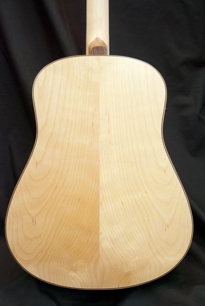   Natural Elements Figured Amber Trail Maple Acoustic Elec Guitar  