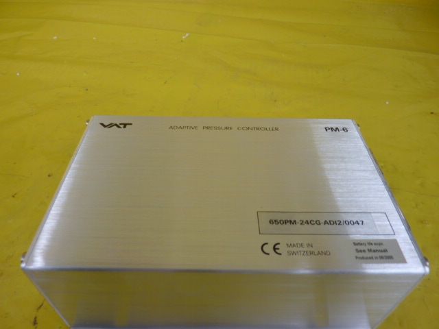 VAT 650PM 24CG AD12 PM6 Adaptive Pressure Controller 3870 04254 new 