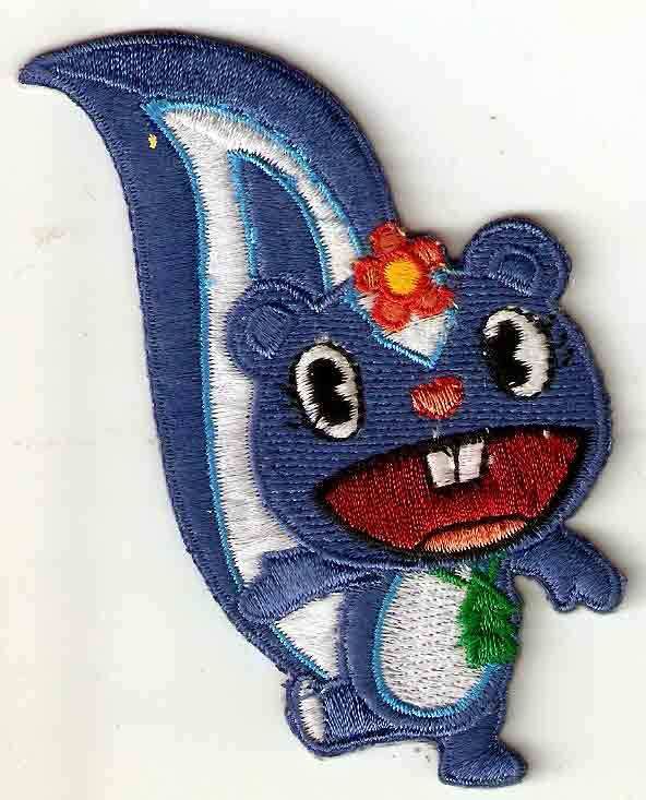 Petunia Skunk Happy Tree Friends Iron On Patch Badge  