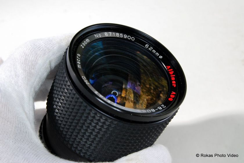 Nikon Albinar ADG 28 80mm f3.9 4.9 lens AI S AIS zoom  