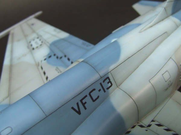 Agresor de F 5E en 1/32 por el equipo de Hasegawa. Todas las piezas 