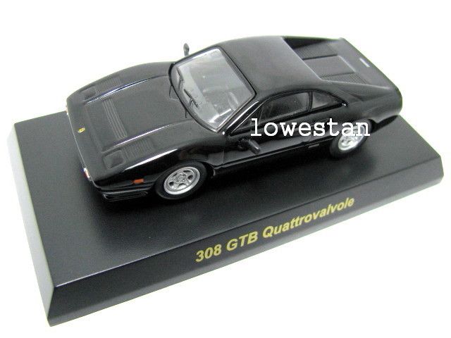 64 Ferrari 308 GTB Quattrovalvole black Kyosho VIII  