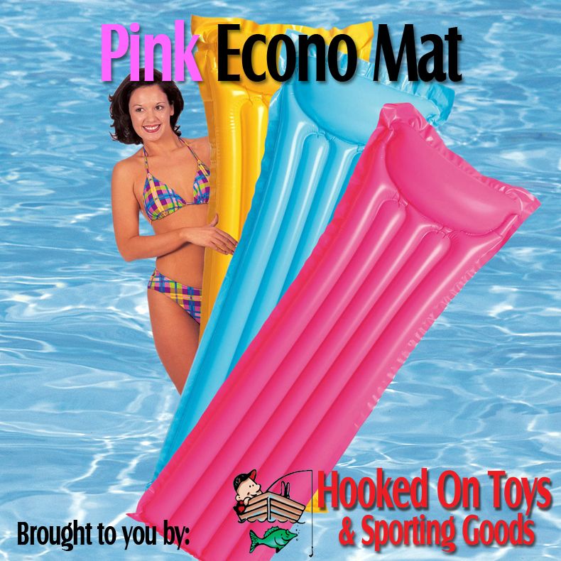 Intex Econo Mat Pool Lounge Float   Pink   72x27 Raft  
