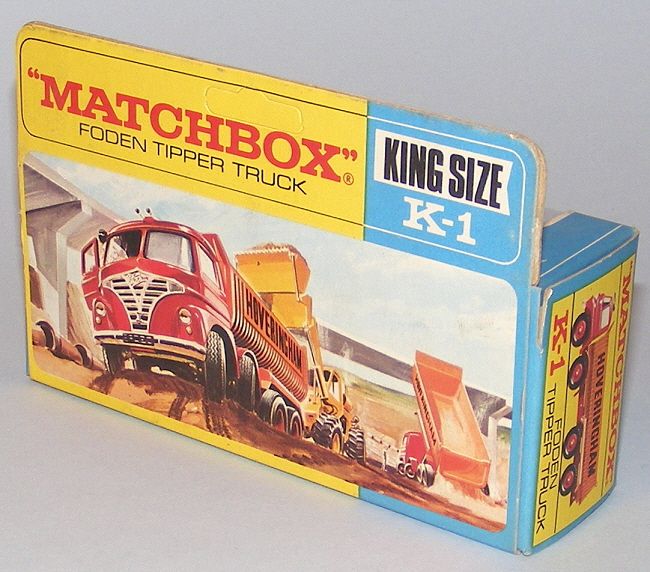 Matchbox King Size K1 Foden Hoveringham Tipper Truck  