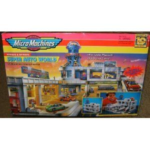 Micro Machines Super Auto World Playset New Sealed HTF  