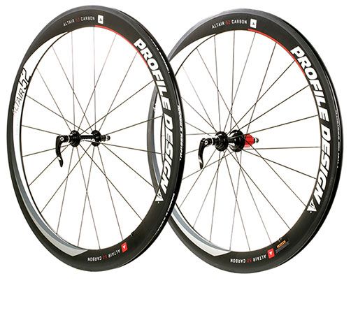 Profile Design Altair 52 Full Carbon Clincher Wheel Set  