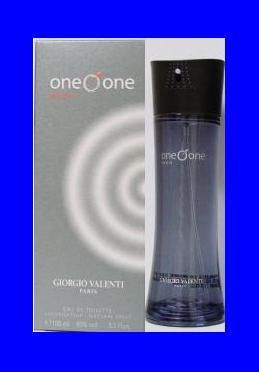 NIB ONE O ONE MEN GIORGIO VALENTI COLOGNE 3.3 OZ SPRAY  