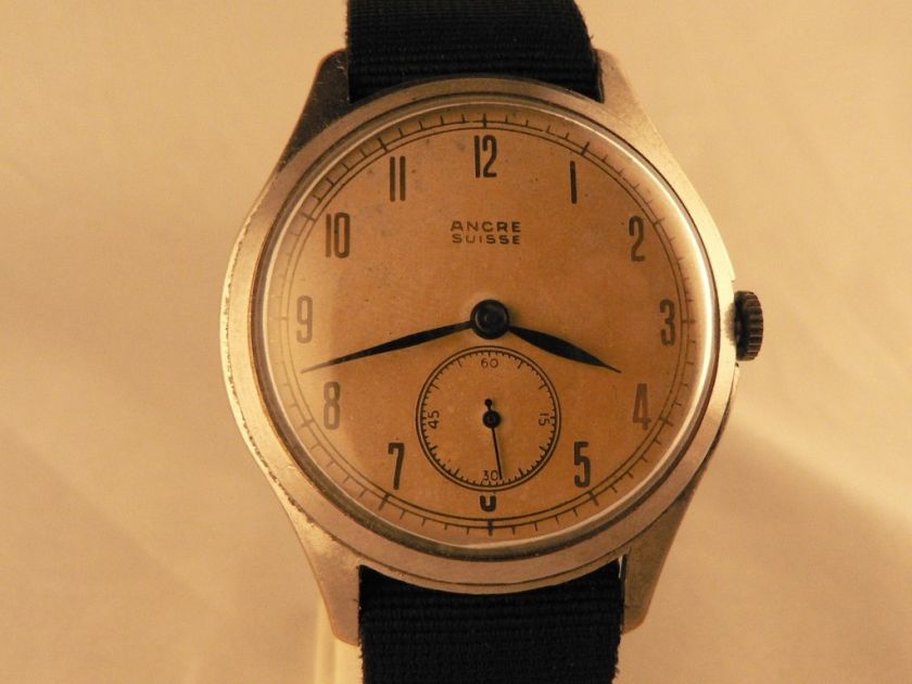 Ancre Suisse Wrist Watch 15 J Germany ca1940s  