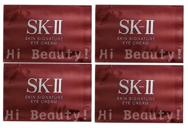 SK II Pietra Skin Signature Eye Cream 0.5gx10pcs=5g + FREE SH / 2011 