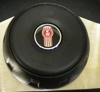 KENWORTH NICKEL SPOKE LEATHER STEERING WHEEL VIP13KW3  