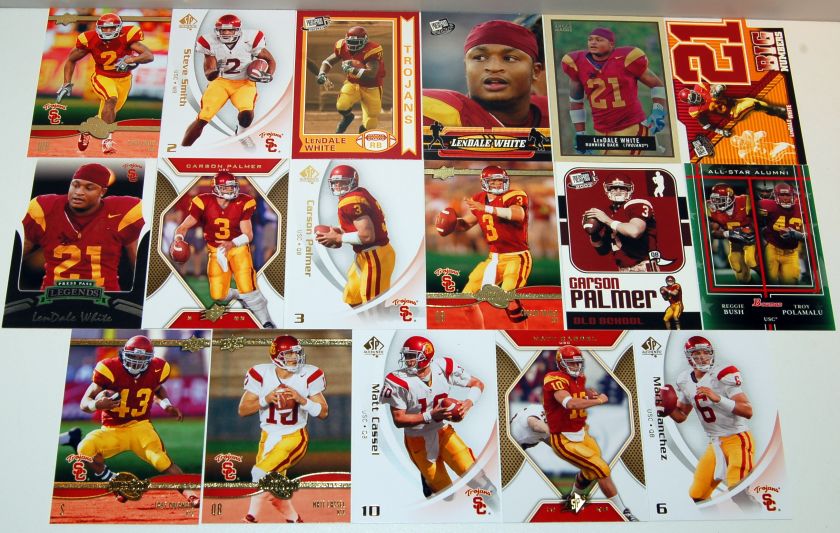 85 USC Trojans Lot Troy Polamalu Mark Sanchez Reggie Bush Allen 