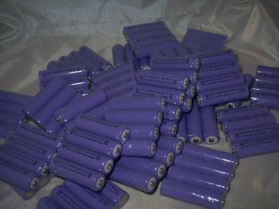 PURPLE AA 3000mAh NiMH Rechargeable Battery Cell new factory sealed 