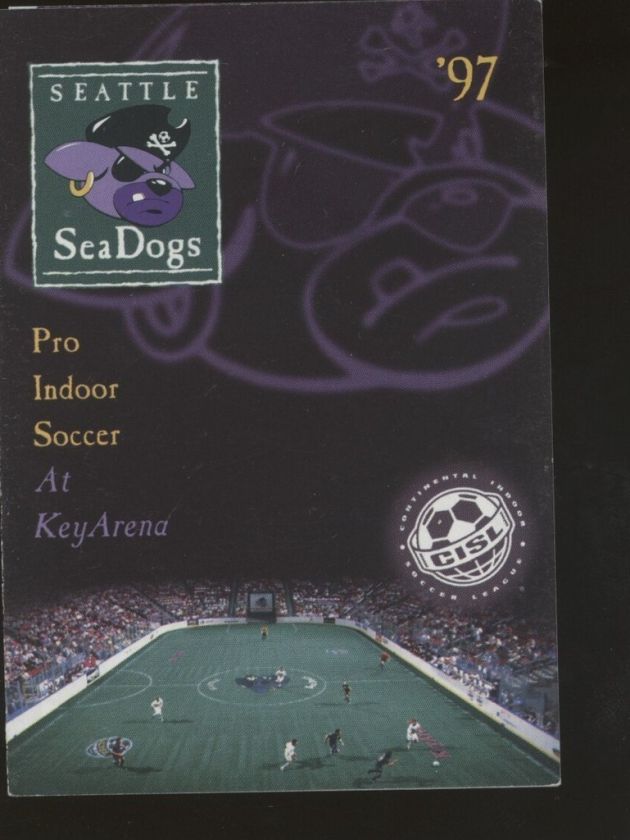 A2183 1997 Seattle Sea Dogs Schedule  