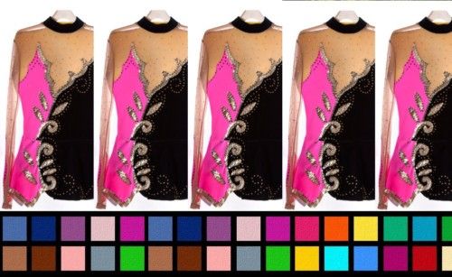 Competition Rhythmic Gymnastics leotard Skating Dress  