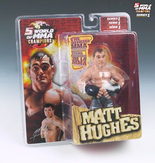 MMA round 5 Series 1 UFC Figures Complete Set of 4  