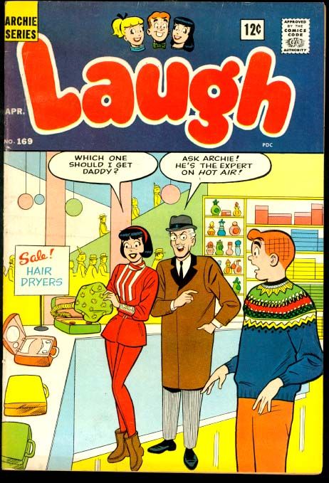 LAUGH #169 ARCHIE COMICS VERONICA/BETTY/JUGHEAD  