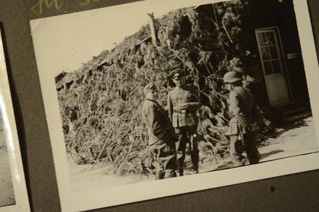 WWII GERMAN ARMY PHOTO ALBUM   FRANCE & BELGIUM CAMPAIGN  