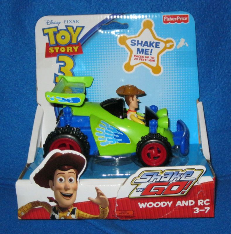 DISNEY TOY STORY 3 SHAKE N GO WOODY NEW  