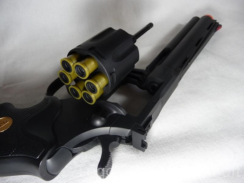 UHC TSD Model 938 6 Barrel Airsoft Gun Spring Python Revolver Pistol 