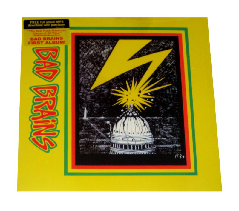 BAD BRAINS   SELF TITLED   12 VINYL LP   SEALED & MINT  