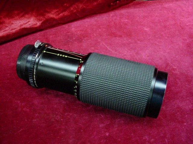 TOU/FIVE STAR Auto Macro Zoom 75 300mm CAMERA LENS  