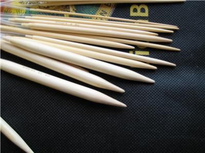 15 sizes 40 bamboo Circular knitting needles US 0 15  