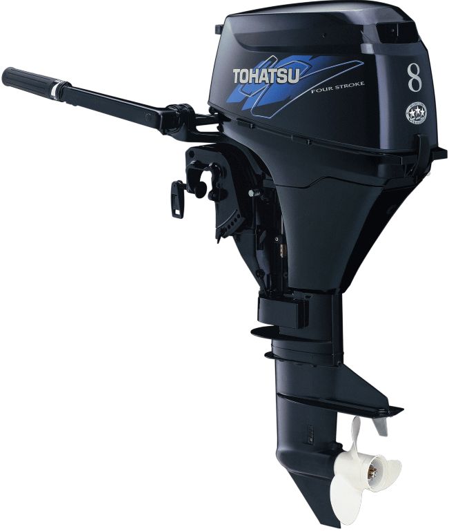 8hp TOHATSU (same as MERCURY) Outboard Motor LONG SHAFT  