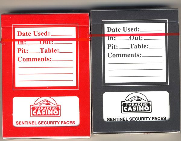 PARADISE Casino NEW Poker PLAYING CARDS 10 DECKS *  