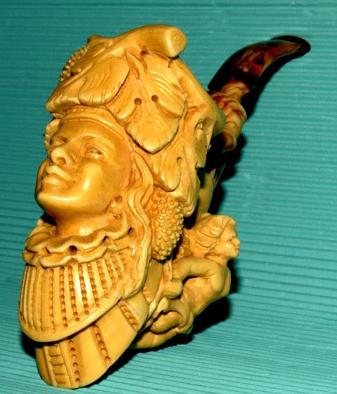    BLOCK Meerschaum tobacco Smoking Pipe pipa pfeife GODDESS  