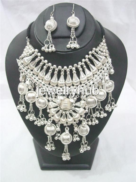 NW Kuchi Tribal Necklace Set Jewelry Choker Belly Dance  