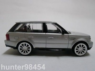 43 1/43 Rastar Die Cast Model Car New Range Rover Sport Silver 