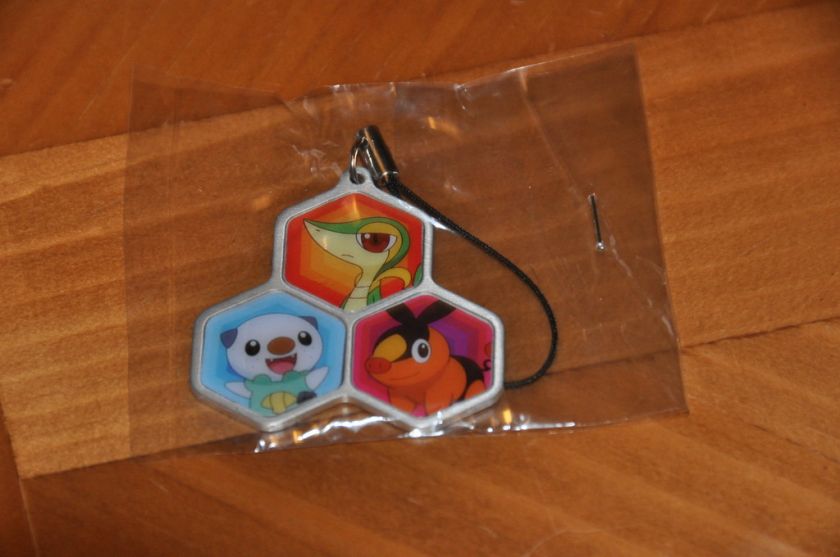 Pokemon Character Charm w/ Snivy, Oshawat, and Tepig  