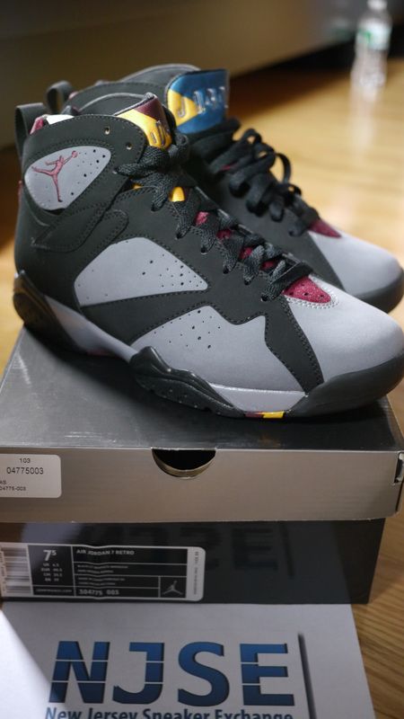 Nike AIR JORDAN RETRO 7 BORDEAUX 2011 Brand New  