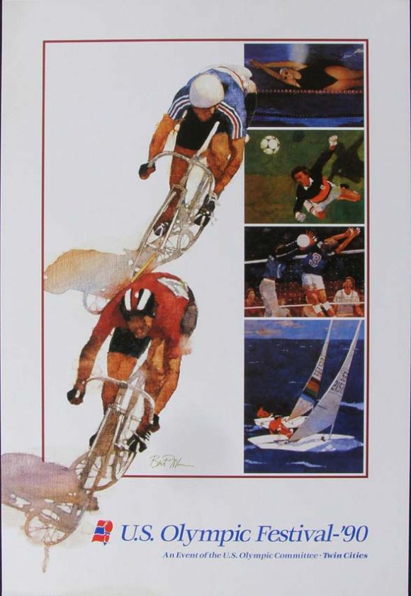Bart Forbes US OLYMPIC FESTIVAL, 1990 Print  