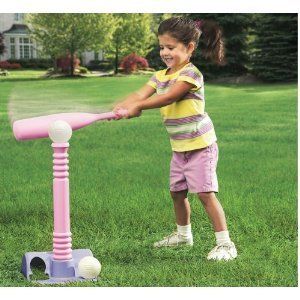   Tikes T Ball Set Outdoor Fun for Kids   Beginners T Ball set for Girls