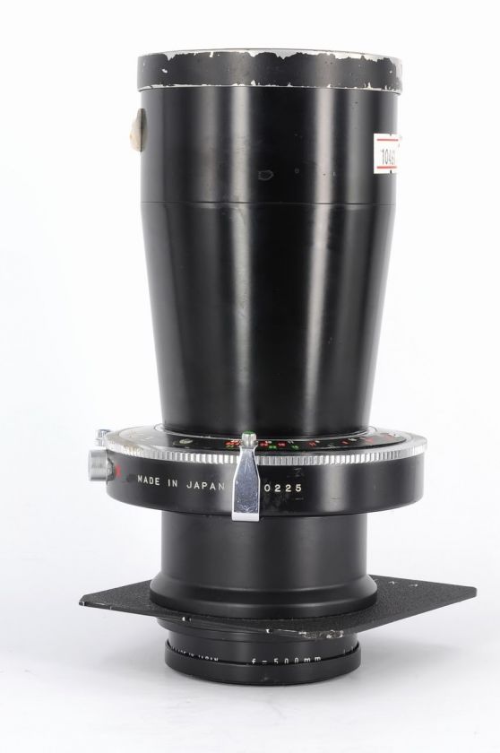 Komura 500mm F/7 4x5 Lens w/Copal 3 & Technika board  