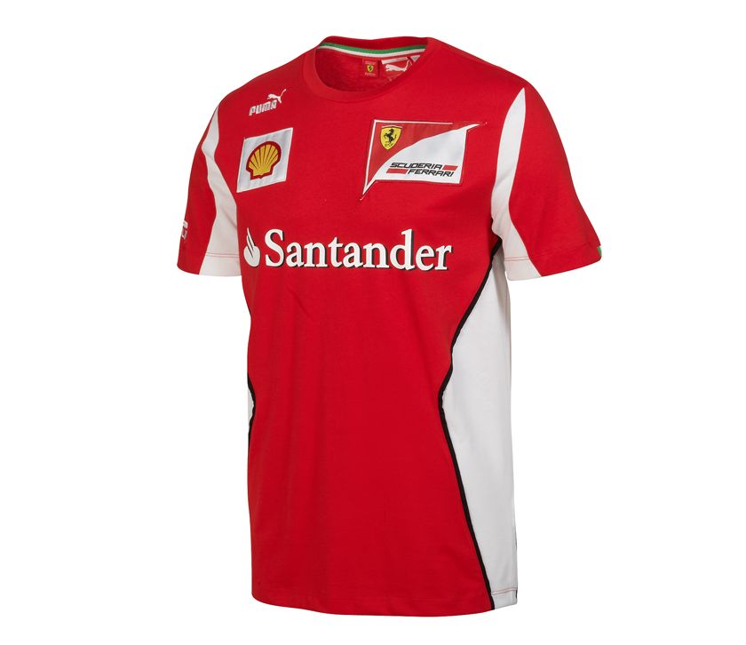 NEW PUMA FERRARI SF MENS TEAM TEE 2012  