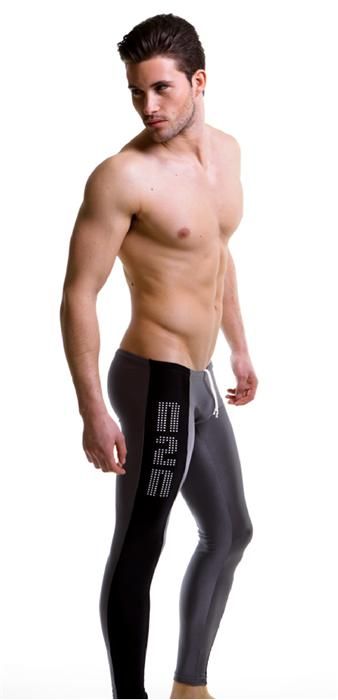 Mens Sports N2N Bodywear R7 GALAXY RUNNER   Charcoal  