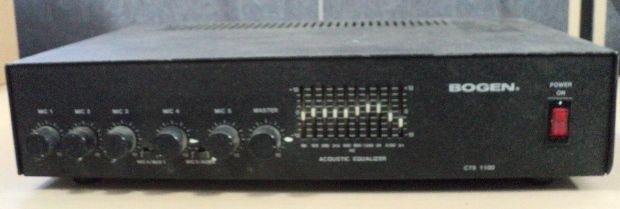 BOGEN * CTS 1100 * PUBLIC ADDRESS AMPLIFIER  