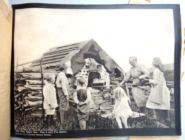 1920s antique GASPE QUEBEC CANADA PHOTOGRAVUR BOOK  