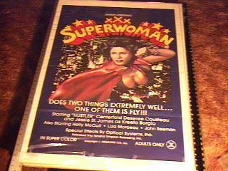 SUPERWOMAN RECALLED MOVIE POSTER DESIREE COUSTEAU  