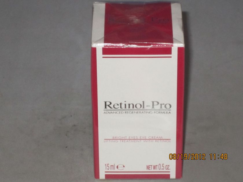 RETINOL PRO **BRIGHT EYES EYE CREAM** 0.5OZ.  