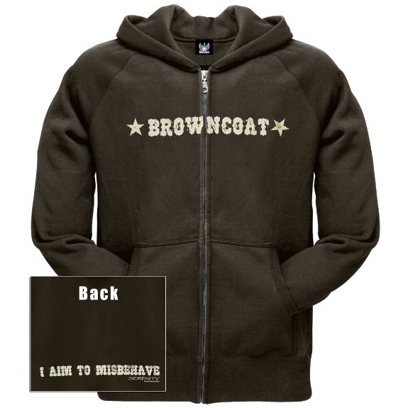 Firefly   Browncoat Zip Hoodie  