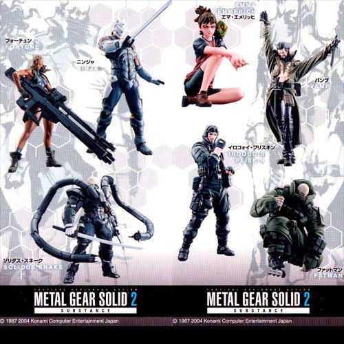 konami metal gear solid 2 substance collection Fatman Fortune Snake 