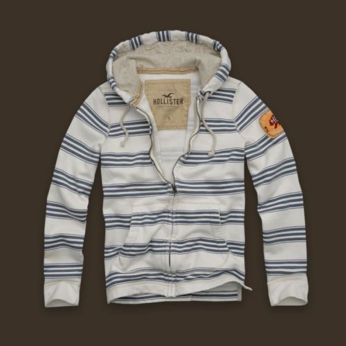 HOLLISTER MEN HOODIE SWEATSHIRT SWEATER JACKET M, L, XL  