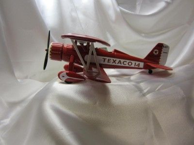 Wings of Texaco 1931 Stearman Biplane die cast model plane MIB  