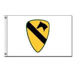 1st Calvary Flag  3x5 Poly  