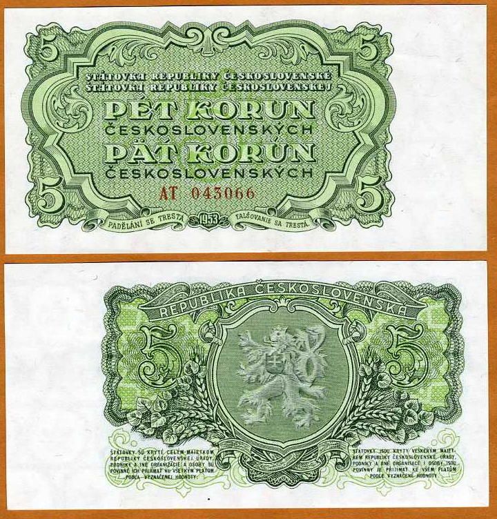 State Notes of the Republic of Czechoslovakia,