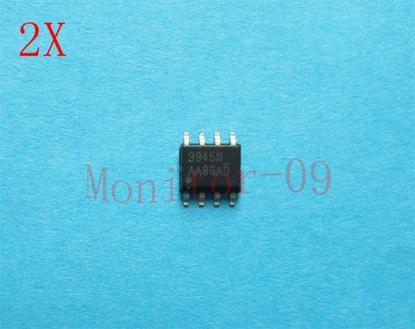 2PCS Dual N Channel MOSFETs CEM9945N 9945N SOP8 SMD NEW  